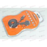 Кабель зарядный 4 в 1 miniUSB/microUSB/iPhone 4/5/6 AIRLINE