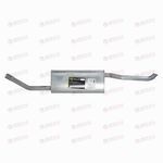 Глушитель Peugeot 408 (10-) 1.6i (алюмин) (EMM 0359) TRIALLI