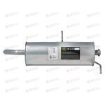 Глушитель Peugeot 307,308 / Citroen C4 (00-) 1.6i осн. (корот.труба) (алюм. сталь) (EMM 0509) TRIALLI