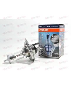 Лампа галоген 12В H4 60/55 Ватт P43t SVS + 60% (карт/уп) OSRAM