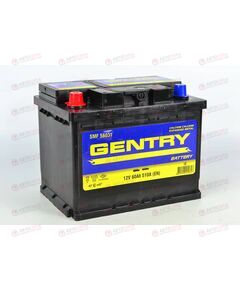 Аккумулятор 60VL GENTRY (L+) (1) SMF (пт 510)(242х175х190) ТУРЦИЯ