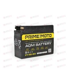 АКБ PRIME MOTO 12V/2.5Ah (R+) (MF) (AGM) (пт 90) (PT4B-BS) (114x39x87)