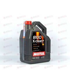 Масло ДВС Motul 5W30 X-clean + 8100 5 л, Емкость: 5 л