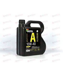 Масло ДВС BIZOL 10W40 SN/CF A3/B4 Allround 4 л (4 шт), Емкость: 4 л