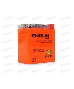 АКБ ENRUN MOTO 12V/7Ah (R+) (MF) (I-GEL) (пт 100) (YTX7L-BS) (113x70x131) (1шт, уп.8 шт)