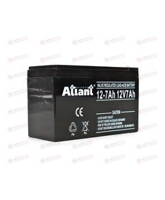 АКБ ИБП ATLANT  12V/7Ah (L+) (1) SMF (151x65x94/100) (1шт, уп 8 шт)