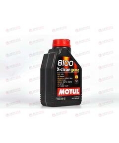 Масло ДВС Motul 5W40  X-clean gen2 8100 1 л, Емкость: 1 л.