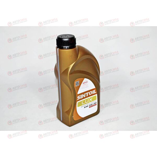 Масло ДВС SINTEC 5W40 LUX SL/CF п/с 1 л (12 шт), Емкость: 1 л.