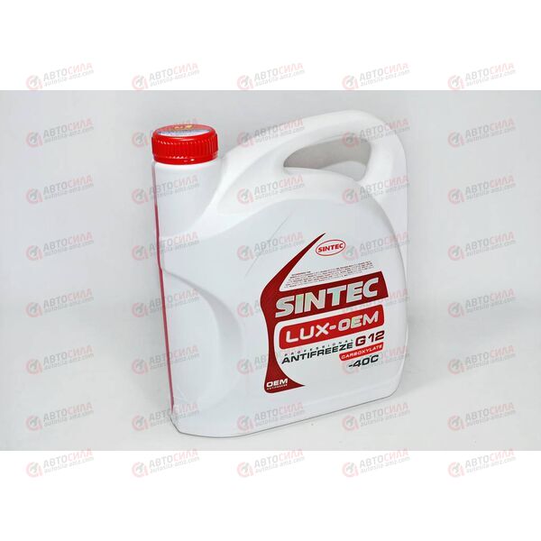 Антифриз концентрат SINTEC (красный) LUX G12 5 кг (4 шт)