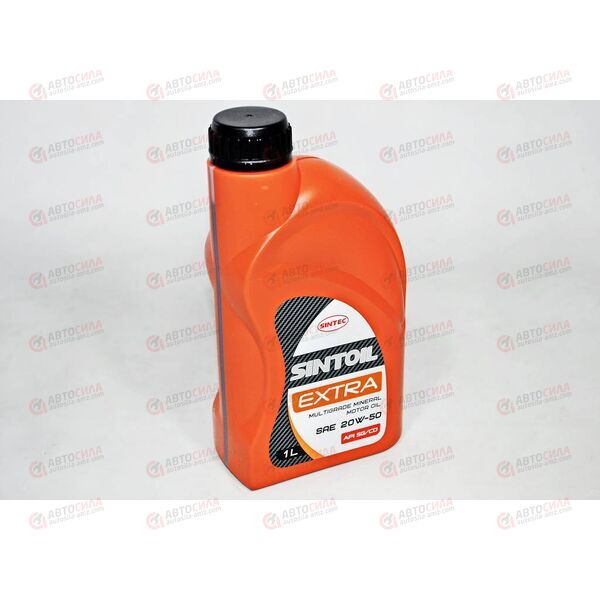 Масло ДВС SINTEC 20W50 SG/CD Экстра 1 л (12 шт), Емкость: 1 л.
