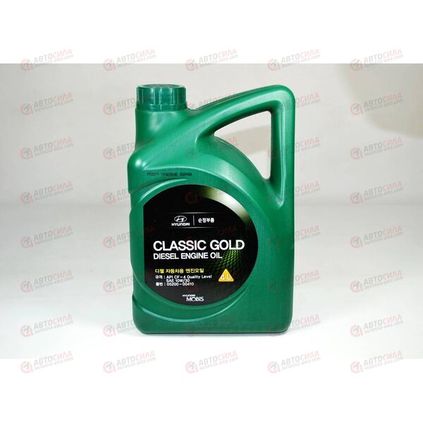 Масло ДВС MOBIS 10W30 CF-4 Classic Gold Diesel п/с 4 л, Емкость: 4 л