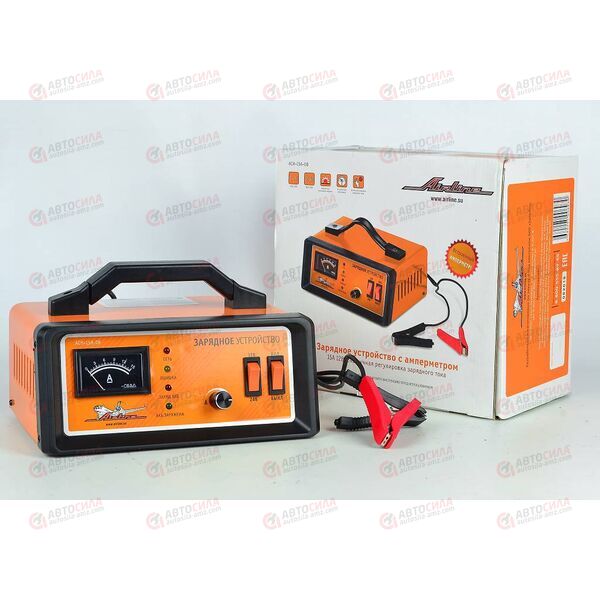 Зарядное устройство 12V-24V 0-15A амперметр, импульсное, ручная регул. AIRLINE