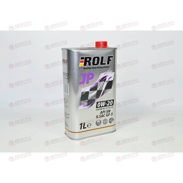 Масло ДВС ROLF 0W20 SN ILSAC GF5 JP 1 л РАСПРОДАЖА!, Емкость: 1 л.