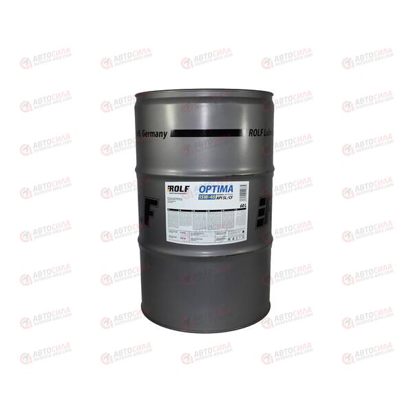 Масло ДВС ROLF 15W40 SL/CF Optima 60 л РАСПРОДАЖА, Емкость: 60 л