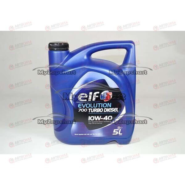 Масло ДВС ELF 10W40 Turbo Diesel Evolution 5 л