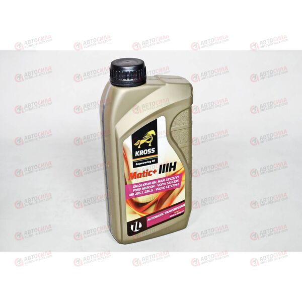 Масло КПП KROSS ATF IIIH MATIC + 1 л