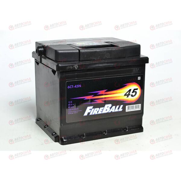 Аккумулятор 45VL FIRE BALL (L+) (1) (пт 400)(207х175х190) 2019 год