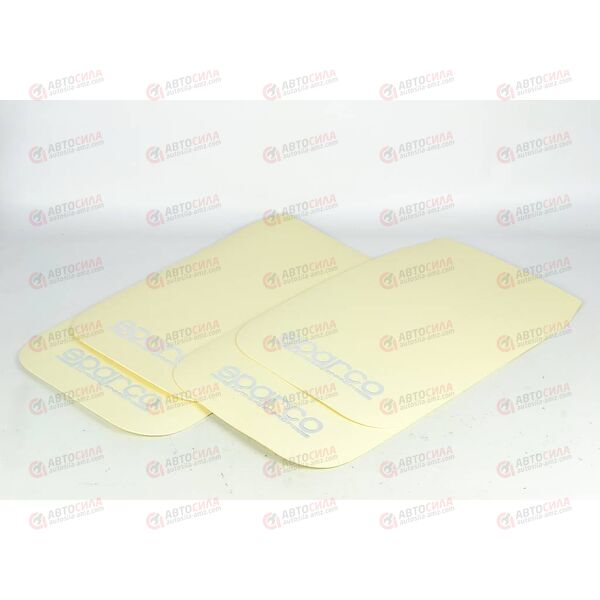Брызговик универс бол (белый) (4 шт) Sparco