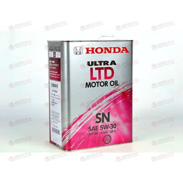 Масло ДВС Honda 5W30 ULTRA LTD 4л