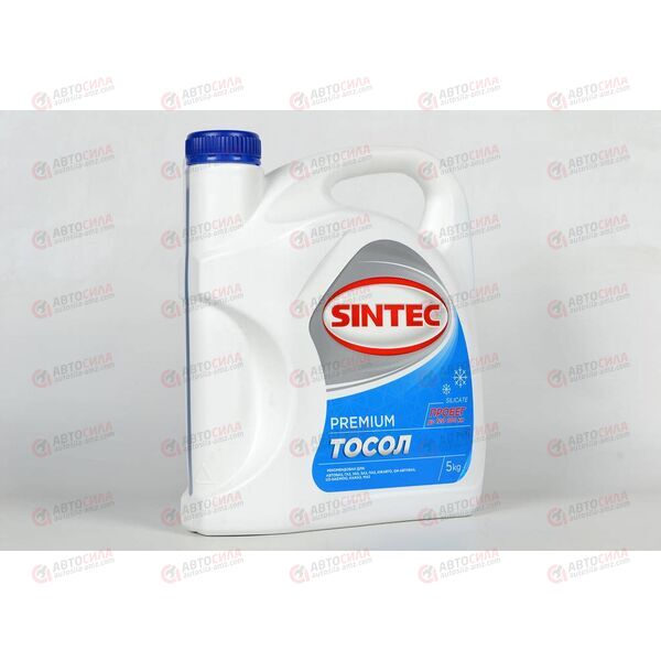 Антифриз SINTEC - 35 град (тосол) PREMIUM 5 кг (4 шт)