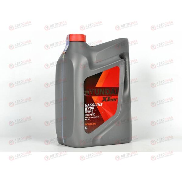 Масло ДВС HYUNDAI XTEER 10W40 G700 SP 6 л (3 шт), Емкость: 6 л
