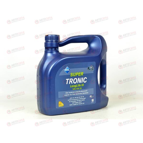 Масло ДВС ARAL 5W30 C3 Super Tronic LL-III (VW 504/507.00) 4 л