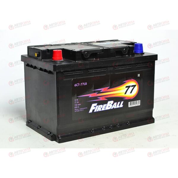 Аккумулятор 77VL FIRE BALL (L+) (1) (пт 670)(276х175х190) 2021 год