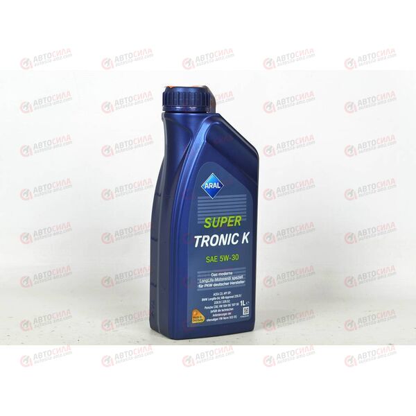 Масло ДВС ARAL 5W30 C3 Super Tronic K LL-III (VW 504/507.00) 1 л, Емкость: 1 л.
