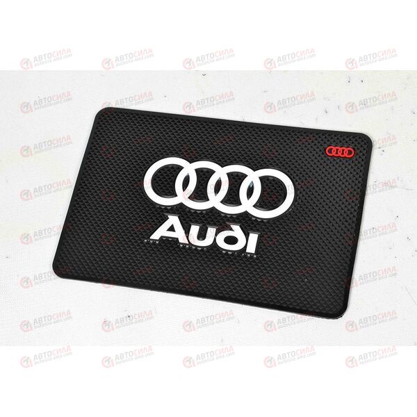 Коврик торпеды (20*13 см) AUDI (черный) AV