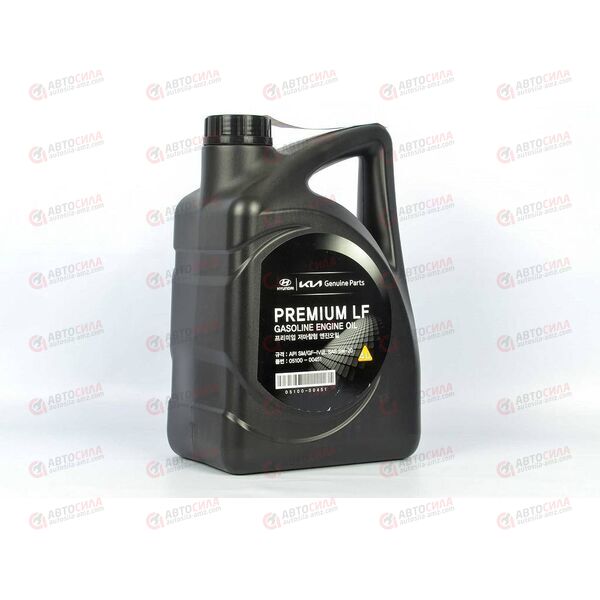 Масло ДВС MOBIS 5W20 Premium LF Gasoline SM GF-4 4 л, Емкость: 4 л