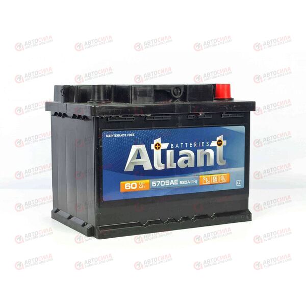 Аккумулятор 60VL ATLANT (R+) (0) (пт 520)(242х175х190) 2022 год
