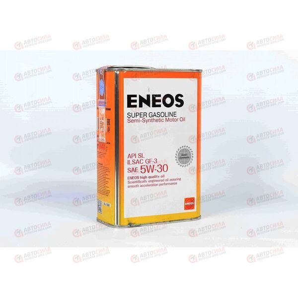 Масло ДВС Eneos 5W30 Super Gasoline SL п/с ж/б 1 л, Емкость: 1 л.