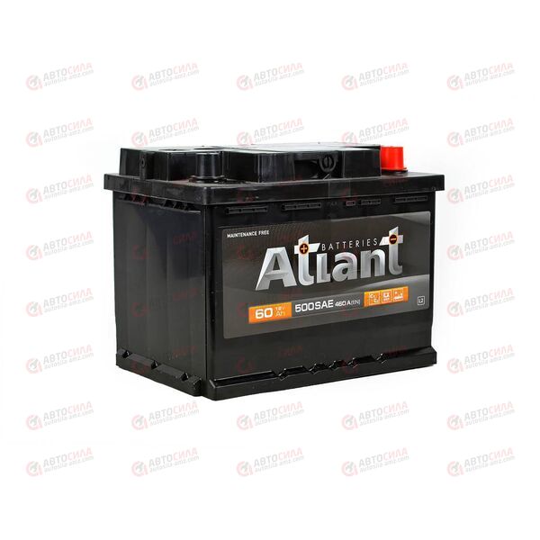 Аккумулятор 60VL ATLANT Black (R+) (0) (пт 460)(242х175х190) 2022 год