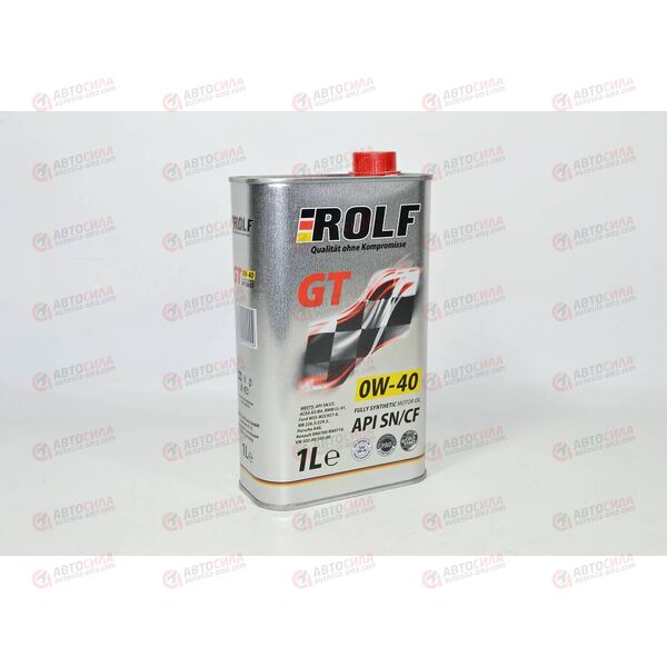 Масло ДВС ROLF 0W40 SN/CF GT 1 л УЦЕНКА