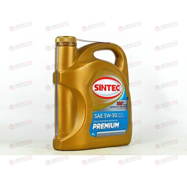 Масло ДВС SINTEC 5W30 SN СЗ DPF PREMIUM 9000 4 л (4 шт)