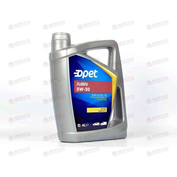 Масло ДВС FUCHS OPET 5W30 SN GF-5 Fulllife 4 л (4 шт), Емкость: 4 л
