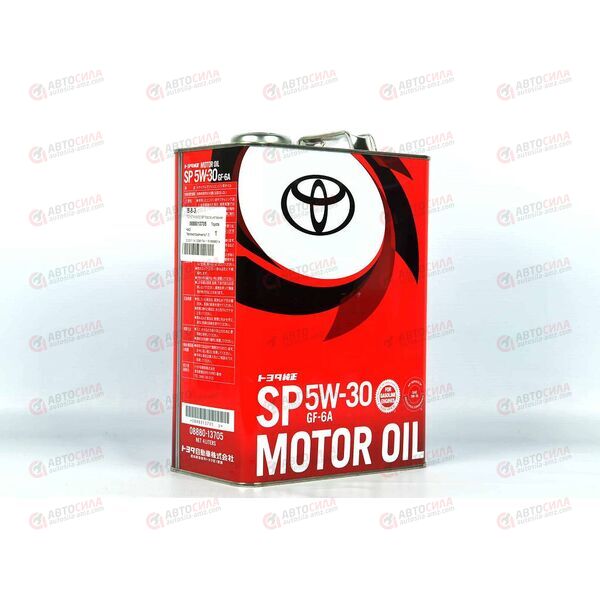 Масло ДВС TOYOTA 5W30 SP/GF-6 4 л ж/б