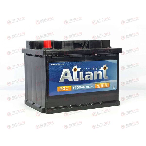 Аккумулятор 60VL ATLANT (L+) (1) (пт 520)(242х175х190) 2022 год