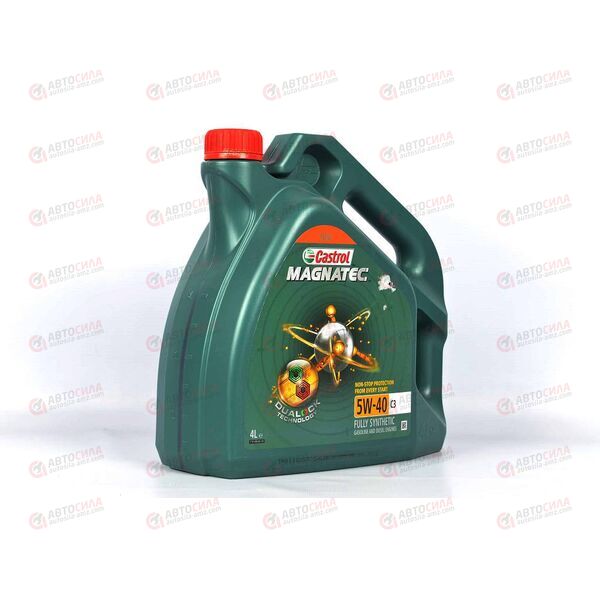 Масло ДВС Castrol 5W40 Magnatec C3 SN 4 л, Емкость: 4 л