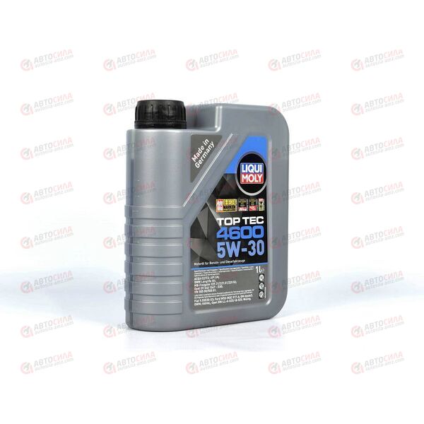 Масло ДВС LIQUI MOLY 5W30 Top Tec 4600 SN C3 Dexos2 1 л, Емкость: 1 л.