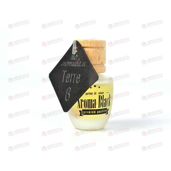 Ароматизатор подвесной №6 Terred Hermes AROMA BLACK