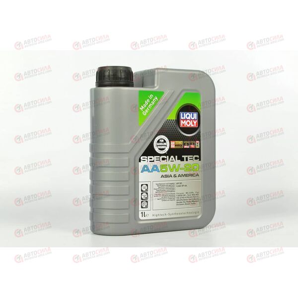 Масло ДВС LIQUI MOLY 5W20 Special Tec AA SP GF-6A 1 л, Емкость: 1 л.