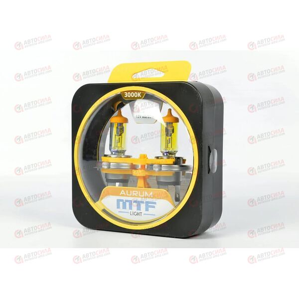 Лампа галоген 12В H4 60/55 Ватт Aurum (2 шт) MTF