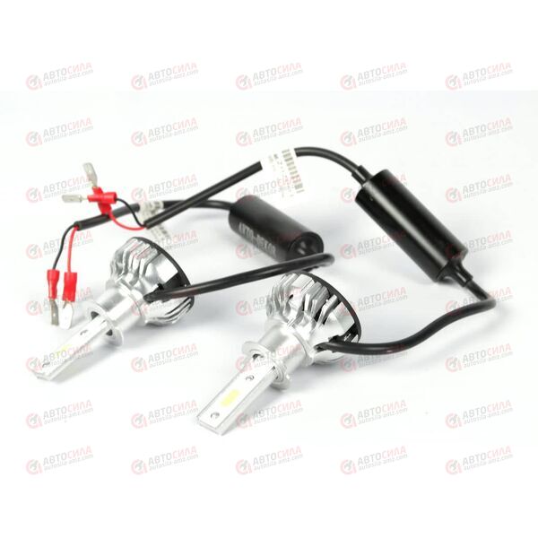 Лампа с/диод H3 LED 6000К с вентилятором (2 шт) DOB
