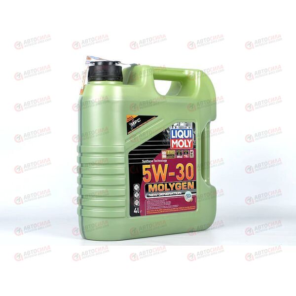 Масло ДВС LIQUI MOLY 5W30 Molygen New Generation DPF 4 л, Емкость: 4 л