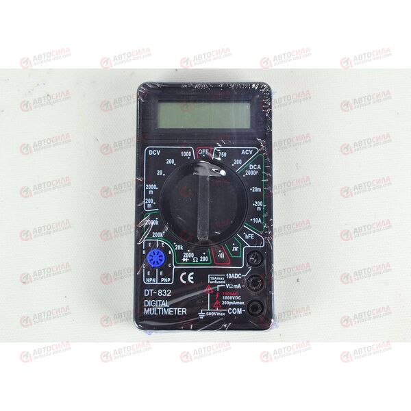 Мультиметр DT-832 прозвон со звук, изображение 3