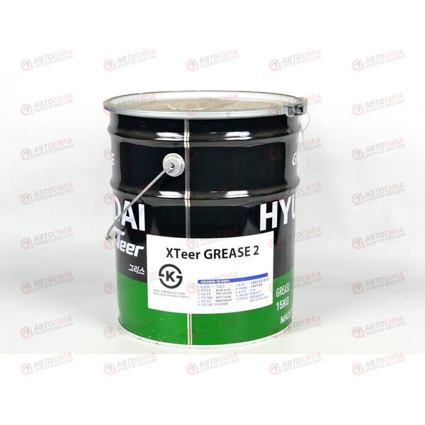 Смазка HYUNDAI XTEER средненагруж GREASE 2 15 кг, изображение 2