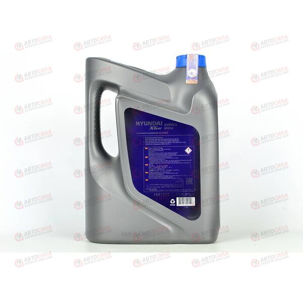 Масло ДВС HYUNDAI XTEER 5W40 D800 C3 (SN/CF/C3 Diesel Ultra) 6 л (3 шт), Емкость: 6 л, изображение 3