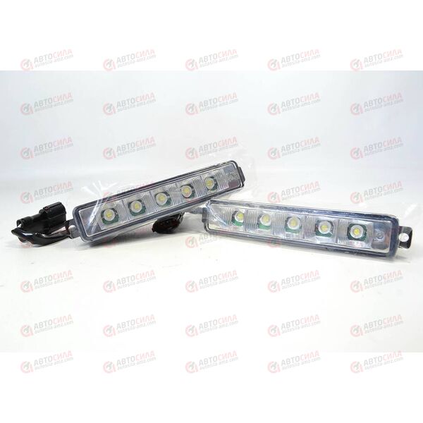 Дневные ходовые огни 12/24В 5Вт*5 SMD LED (6500K) Nord Yada, изображение 2