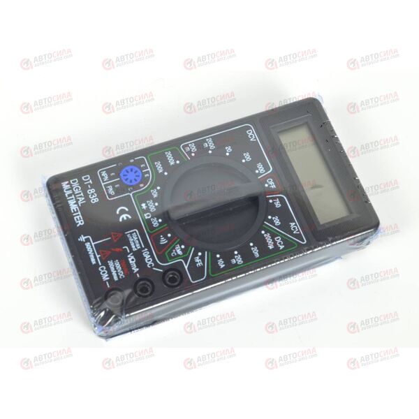 Мультиметр DT-838 прозвон со звук + термоэлемент, изображение 2